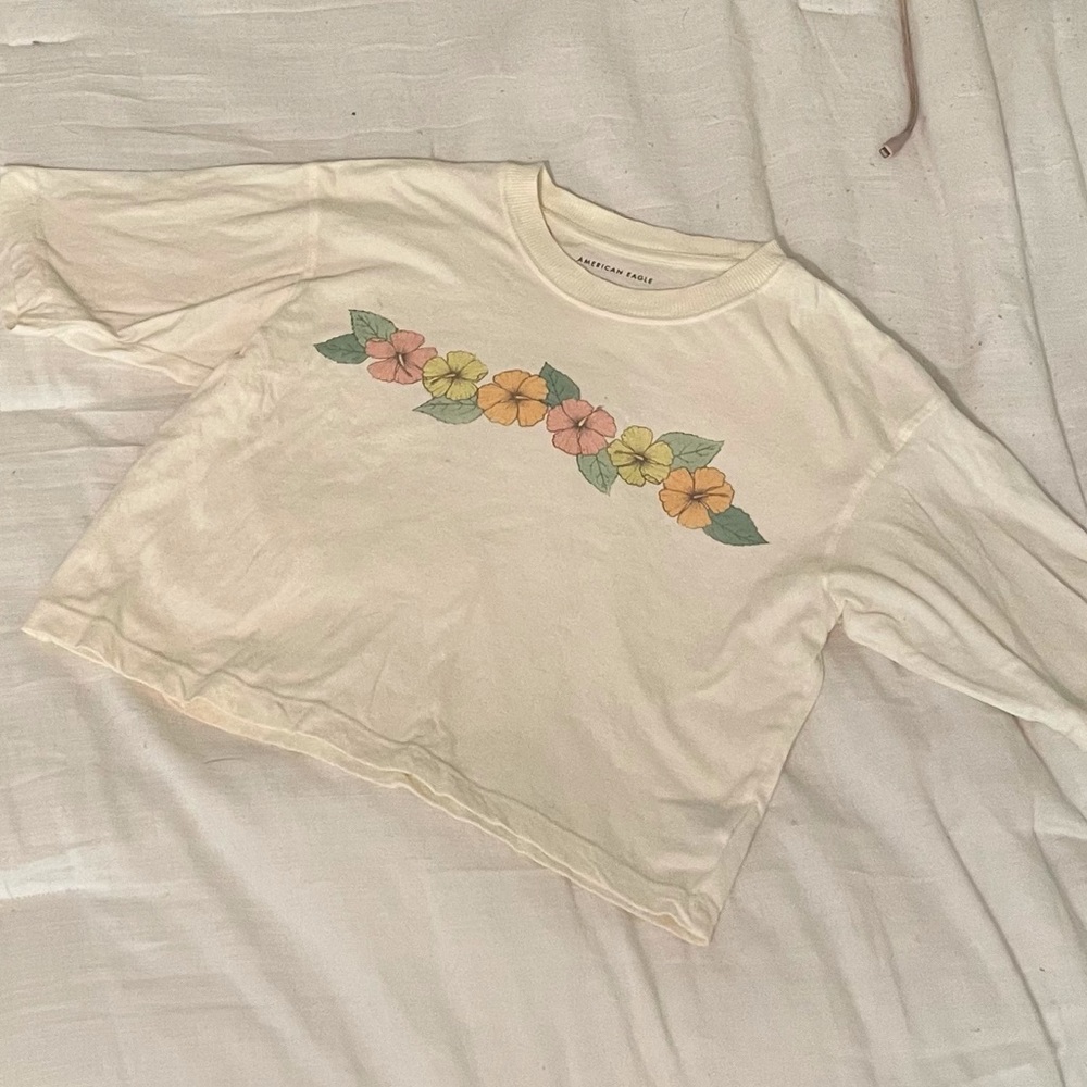 boxy crop tee